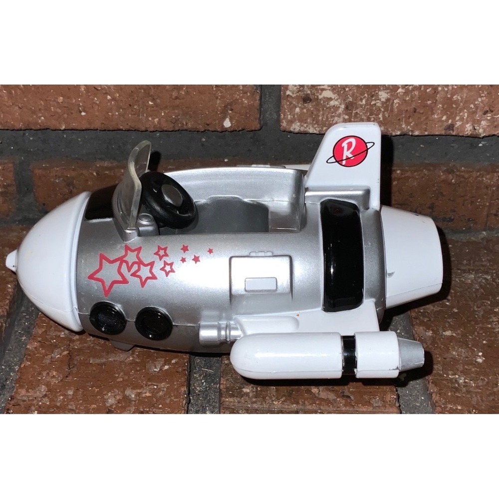 Ryans World Rocket Ship Space Vehicle Toy Silver White Red Star 2019 D223SM0G